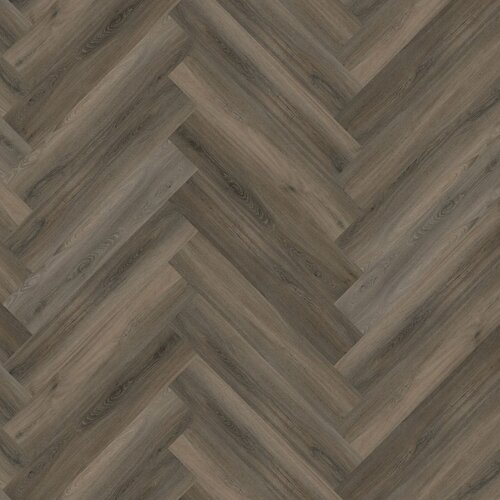 Floorlife YUP Paddington Herringbone dryback dark grey