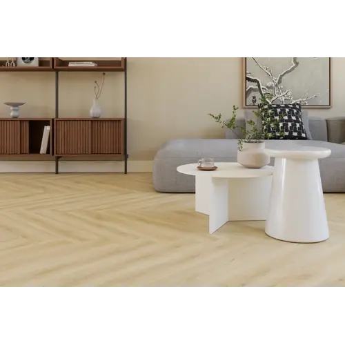 Castell Luxury PVC Flooring Castell Supreme 860 Herringbone Xl 218 Sienna