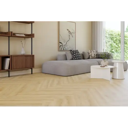 Castell Luxury PVC Flooring Castell Supreme 860 Herringbone Xl 218 Sienna