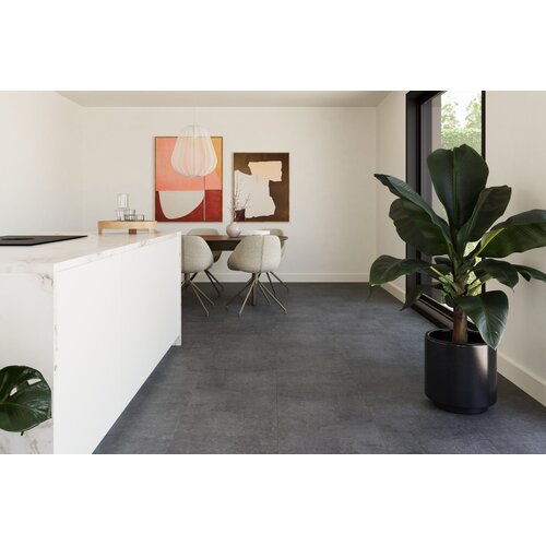 Castell Luxury PVC Flooring Castell Premium 878 112 Rock Anthracite Castell Luxury PVC Flooring Castell Premium 878 112 Rock Anthracite