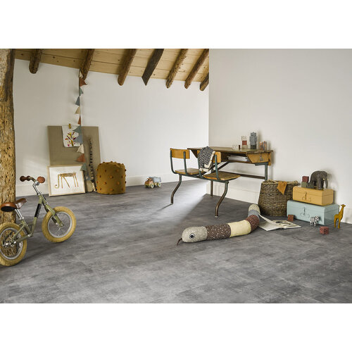 Castell Luxury PVC Flooring Castell Premium 878 033 Medium Grey