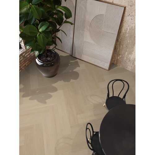 Floorlife YUP XL Brentford herringbone dryback natural