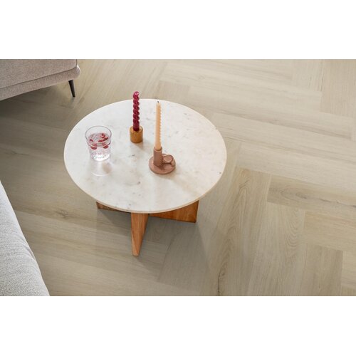 Floorlife YUP XL Greenford herringbone dryback smoky