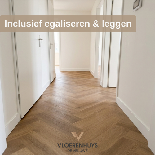 Gelasta Artline Register Visgraat (extra mat) 2401 Smoked  inclusief leggen