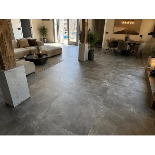 Floorlife Ealing XL dryback dark grey
