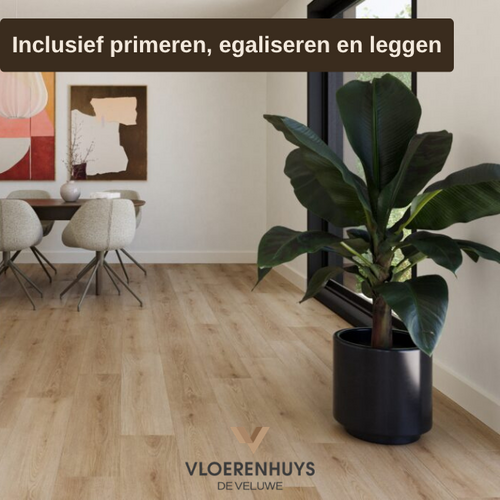 Castell Luxury PVC Flooring Castell Supreme 812 Planks Xl 152 Honey Brown inclusief leggen Castell Luxury PVC Flooring Castell Supreme 812 Planks Xl 152 Honey Brown inclusief leggen