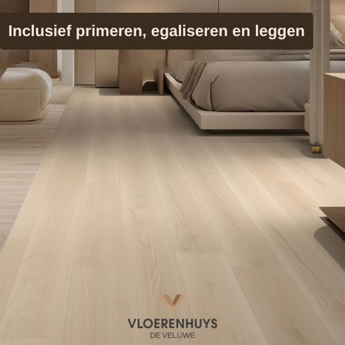 Vloerenhuys de Veluwe VH eiken dryback beige inclusief leggen Vloerenhuys de Veluwe VH eiken dryback beige inclusief leggen