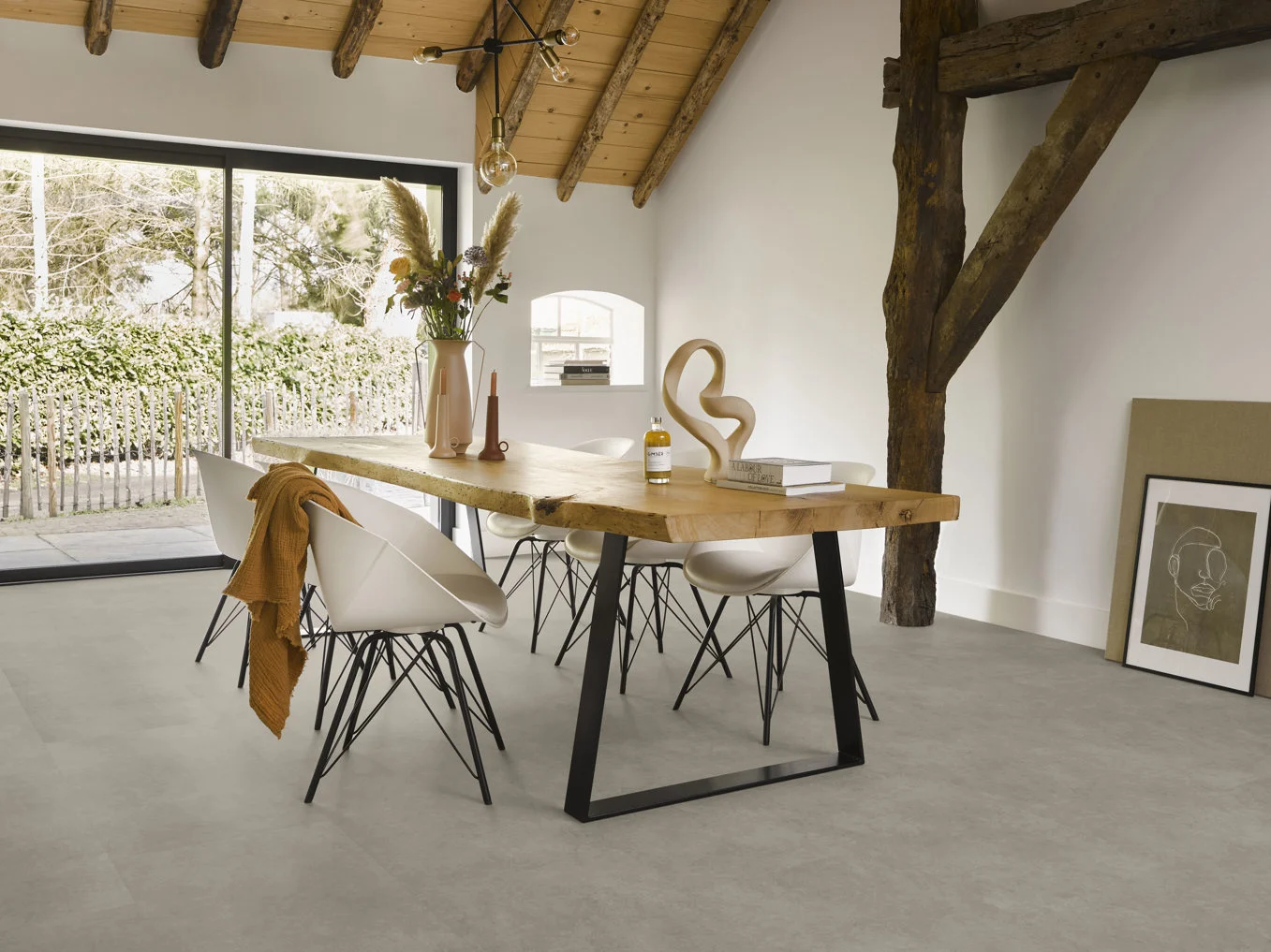 Betonlook PVC vloer