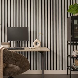 cotap Silentlines lattenwand taupe