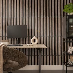 cotap Silentlines lattenwand tegel walnoot