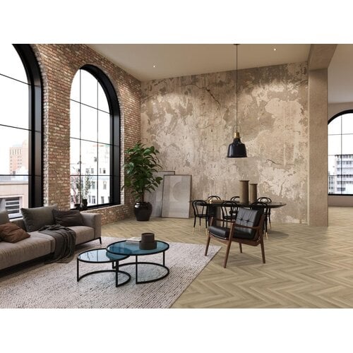 Floorlife YUP Paddington herringbone click SRC beige