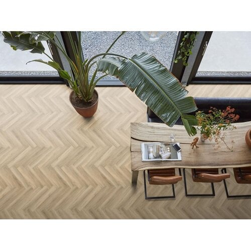 Floorlife YUP Paddington herringbone click SRC beige