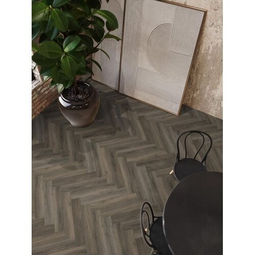 Floorlife YUP Paddington herringbone click SRC dark grey Floorlife YUP Paddington herringbone click SRC dark grey
