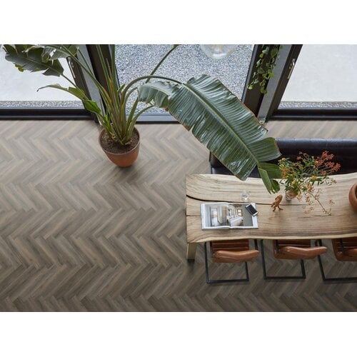 Floorlife YUP Paddington herringbone click SRC dark grey Floorlife YUP Paddington herringbone click SRC dark grey
