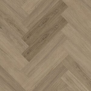 Floorlife YUP Sutton herringbone dryback smoky