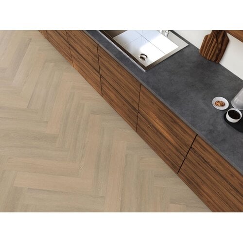 Floorlife YUP Sutton herringbone click SRC warm beige Floorlife YUP Sutton herringbone click SRC warm beige
