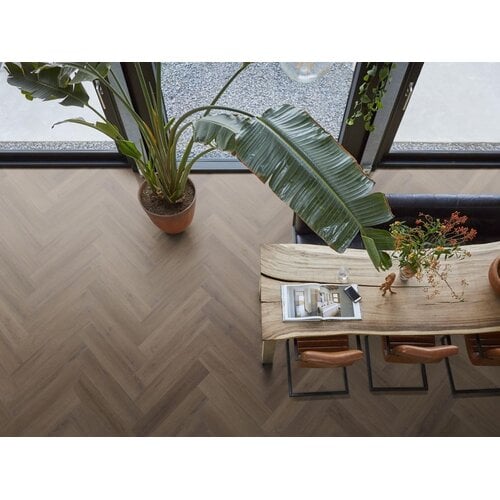 Floorlife YUP XL Greenford herringbone click SRC brown Floorlife YUP XL Greenford herringbone click SRC brown