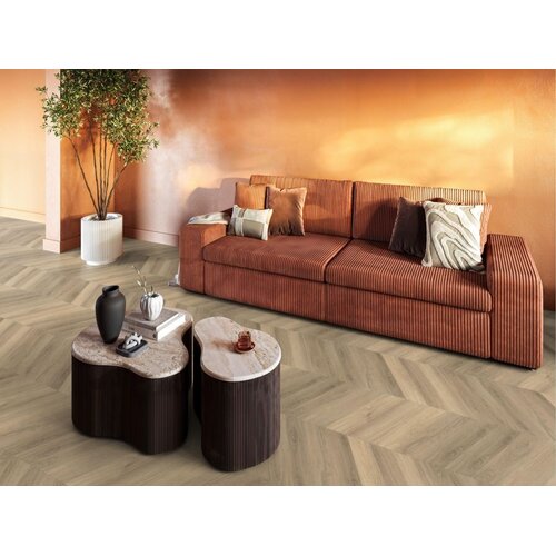 Floorlife YUP Paddington Chevron dryback beige Floorlife YUP Paddington Chevron dryback beige
