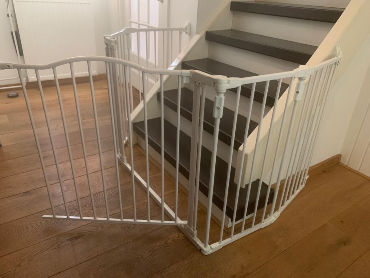 SafetyThings SafetyThings Traphekje / Haardhekje SG-77 5-Delig 99,3 - 258,7 cm SafetyThings SafetyThings Traphekje / Haardhekje SG-77 5-Delig 99,3 - 258,7 cm