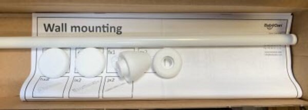 BabyDan Babydan Flex Losse Spijl en Dopjes