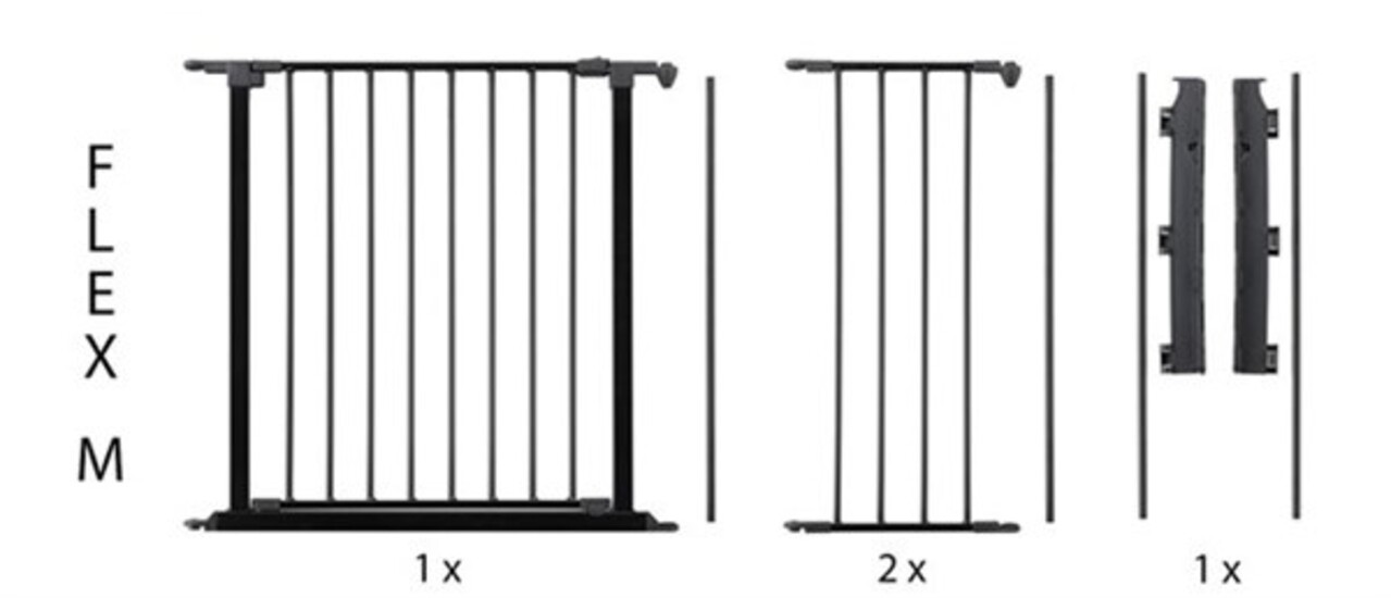 BabyDan BabyDan Flex M+ Traphekje  / Haardhekje 90 - 164 cm BabyDan BabyDan Flex M+ Traphekje  / Haardhekje 90 - 164 cm