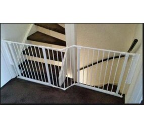 BabyDan Babydan Flex Traphekje 2x Deur 184 - 192 cm BabyDan Babydan Flex Traphekje 2x Deur 184 - 192 cm