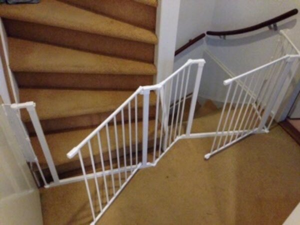 BabyDan Babydan Flex Traphekje 2x Deur 210 - 218 cm BabyDan Babydan Flex Traphekje 2x Deur 210 - 218 cm