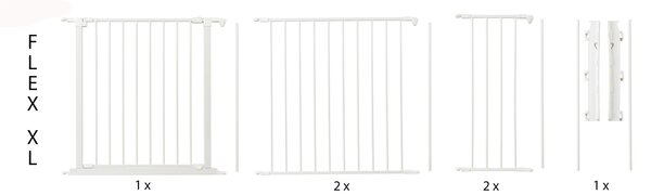 BabyDan BabyDan Flex XLTraphekje /  Haardhekje 90 - 278 cm BabyDan BabyDan Flex XLTraphekje /  Haardhekje 90 - 278 cm