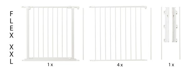 BabyDan BabyDan Flex XXL Traphekje  /  Haardhekje 90 - 360 cm BabyDan BabyDan Flex XXL Traphekje  /  Haardhekje 90 - 360 cm