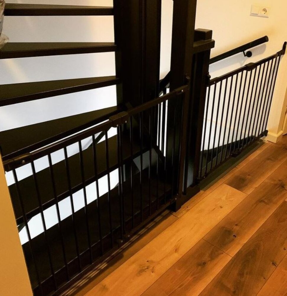 BabyDan BabyDan FlexiFit Traphekje 2 Deurtjes 124 - 210  cm BabyDan BabyDan FlexiFit Traphekje 2 Deurtjes 124 - 210  cm