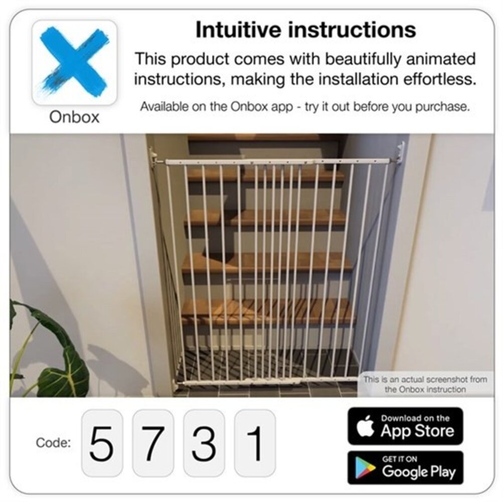 BabyDan BabyDan FlexiFit Kind en Dier Traphekje Extra Hoog 60,5 - 106,8 cm BabyDan BabyDan FlexiFit Kind en Dier Traphekje Extra Hoog 60,5 - 106,8 cm