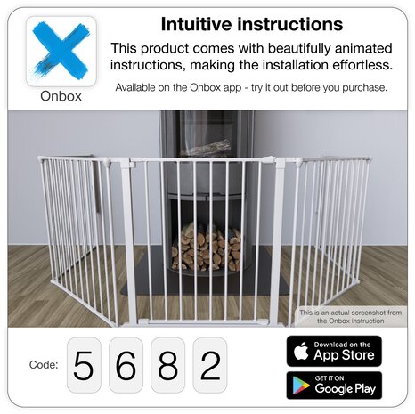 BabyDan BabyDan Flex XXL Traphekje  /  Haardhekje 90 - 360 cm BabyDan BabyDan Flex XXL Traphekje  /  Haardhekje 90 - 360 cm