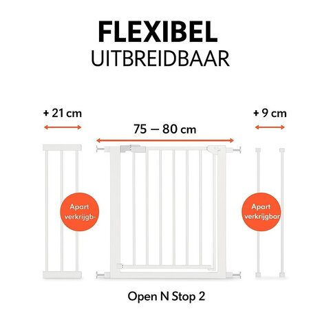 Hauck Hauck Open N Stop 2 Traphekje 75 - 80 cm Hauck Hauck Open N Stop 2 Traphekje 75 - 80 cm