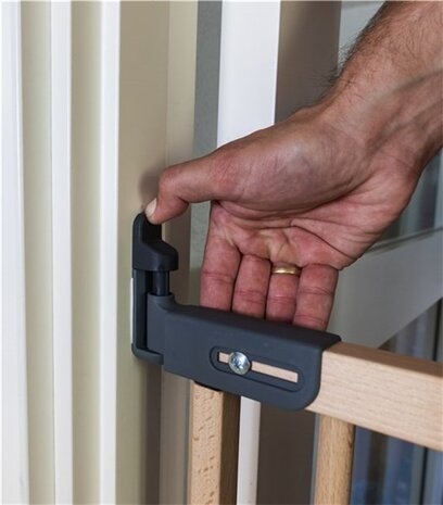 BabyDan Babydan Flexifit Deluxe Hout Traphekje 62,5 - 100,5 cm