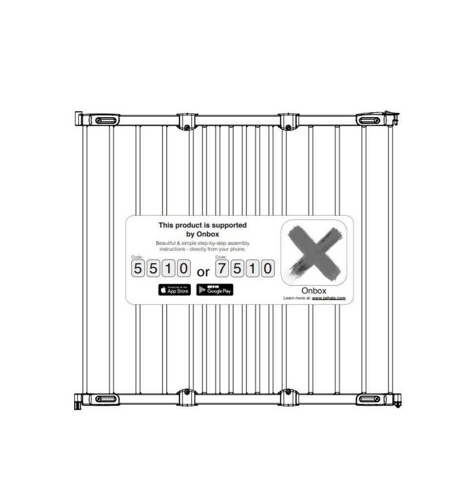 BabyDan BabyDan FlexiFit Traphekje 62 - 105 cm