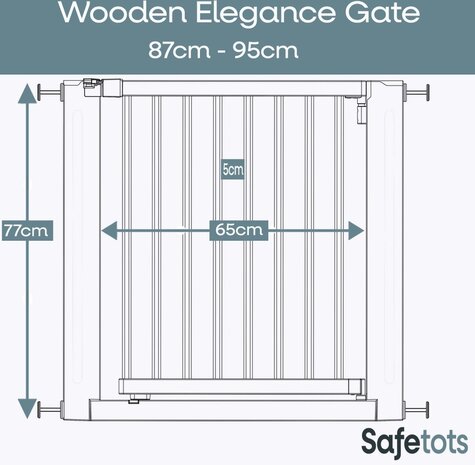 Safetots Safetots Elegance Traphekje 87 - 95 cm