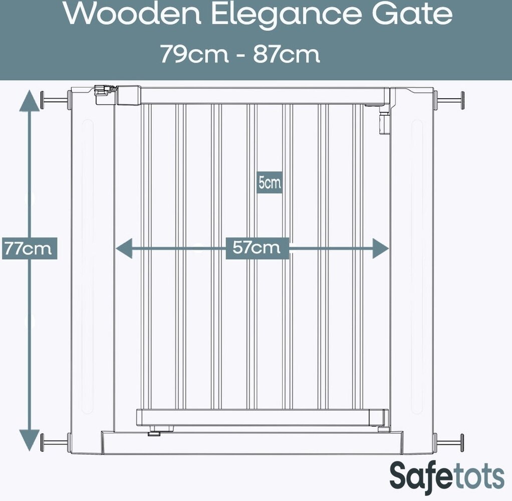 Safetots Safetots Elegance Traphekje 79 - 87 cm