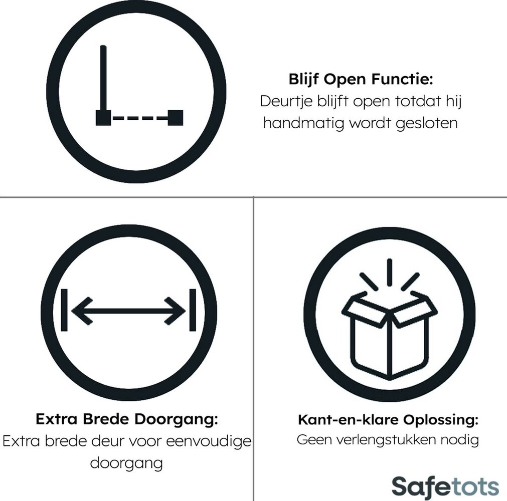 Safetots Safetots Elegance Traphekje 79 - 87 cm
