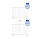 SafetyThings SafetyThings Traphekje SG-86 2 Deurtjes 160 - 260 cm SafetyThings SafetyThings Traphekje SG-86 2 Deurtjes 160 - 260 cm