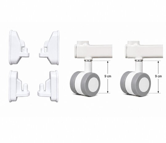 SafetyThings SafetyThings  SG-86/ Wielen en Bevestigingset
