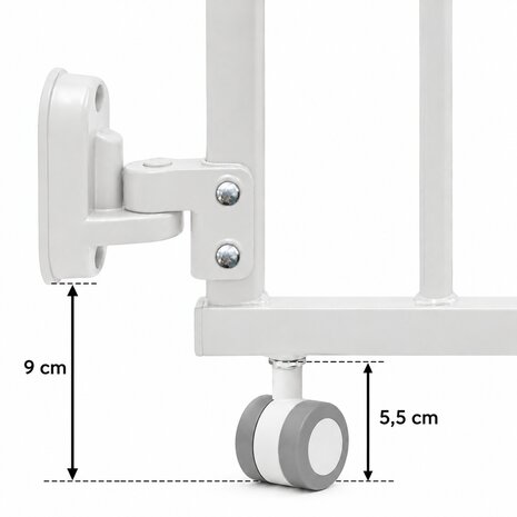 SafetyThings SafetyThings SG-86/ Wielen en Bevestigingset SafetyThings SafetyThings SG-86/ Wielen en Bevestigingset