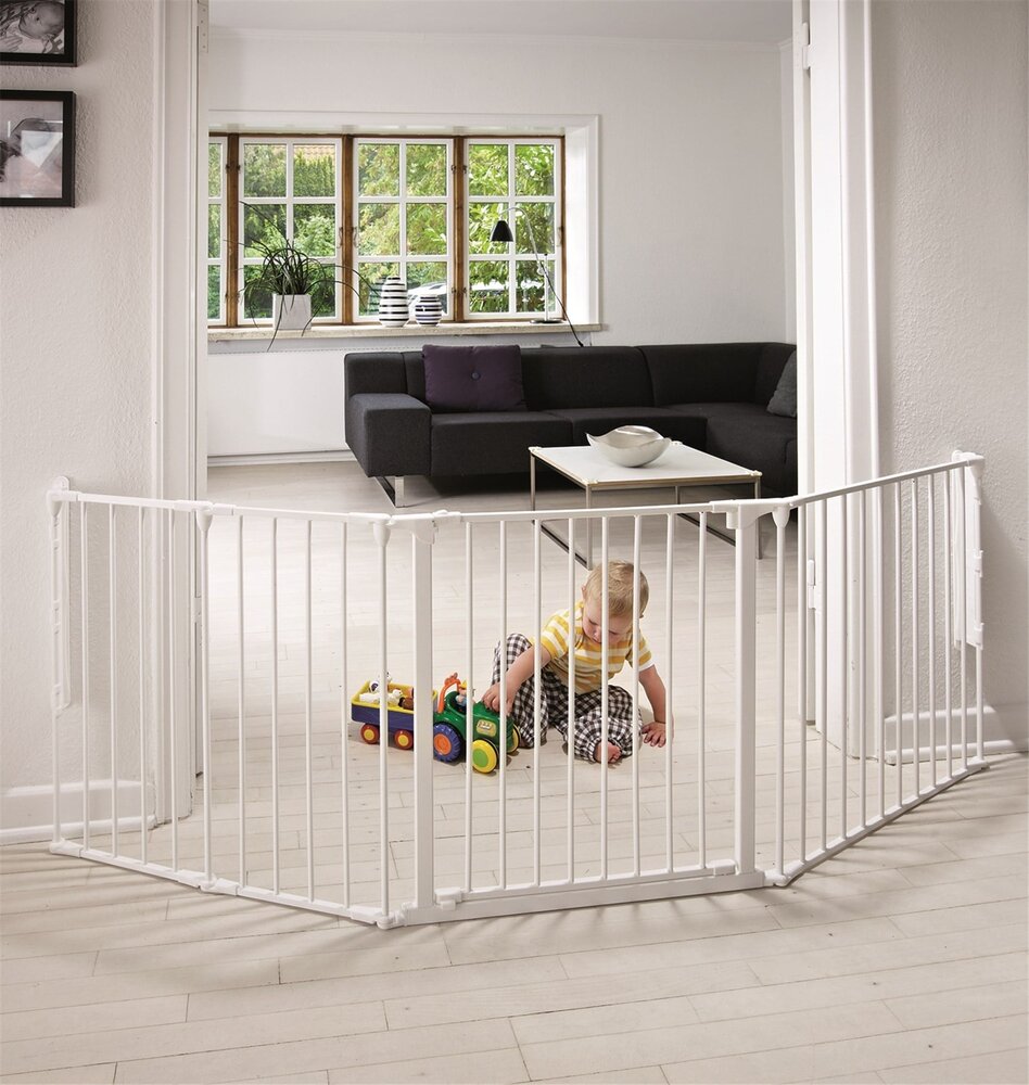 BabyDan Babydan Flex StepFree L Traphekje  /  Haardhekje  90 - 223 cm