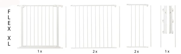 BabyDan Babydan Flex StepFree XL Traphekje / Haardhekje 90 - 278 cm BabyDan Babydan Flex StepFree XL Traphekje / Haardhekje 90 - 278 cm