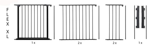 BabyDan Babydan Flex StepFree XL Traphekje / Haardhekje 90 - 278 cm BabyDan Babydan Flex StepFree XL Traphekje / Haardhekje 90 - 278 cm