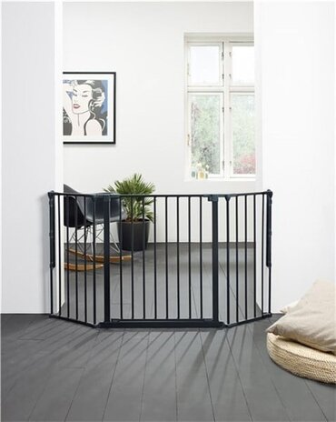 BabyDan Babydan Flex StepFree M+ Traphekje / Haardhekje 90 - 164 cm BabyDan Babydan Flex StepFree M+ Traphekje / Haardhekje 90 - 164 cm
