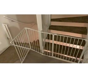 BabyDan Babydan Flex StepFree Traphekje 2x Deur 360 - 368 cm