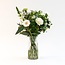Bouquet Crisp | Flowers in mixed with & green colors | 50cm length