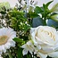 Bouquet Crisp | Flowers in mixed with & green colors | 50cm length