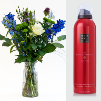 Bouquet Blue Monday X Rituals Ayurveda Foaming Showerge