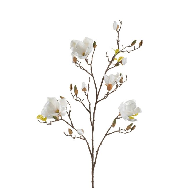 Kunstbloemen Solo - Crème - Magnolia Branches - x 4 - 105cm